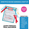 STEM Pitch Sound Harmonica Activity Learning Challenge Craft Kit - Makes 12 Image 1