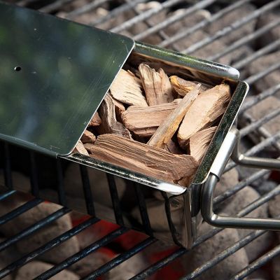 Steven Raichlen's Project Smoke Smoking Chips - (Mesquite) - Kiln Dried, Natural Coarse Wood Smoker Chunks- 2 Pound Bag Barbecue Chips - 192 cu. in. (0.003m&#179;) Image 1