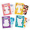 Sticker by Number Valentine&#8217;s Day Cards - 24 Pc. Image 1