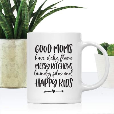 Sticky Floors Happy Kids Ceramic Mug Image 1
