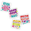 Sticky Hand Valentines: Set of 28 Cards with Sticky Hands and Envelopes Image 1