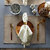 Stone & White 2-Tone Ribbed Placemat (Set Of 6) Image 3