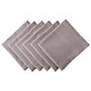 Stone Brown Solid Chambray Napkin (Set Of 6) Image 1