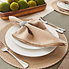 Stone Floral Woven Round Placemat Set/6 Image 3