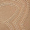 Stone Floral Woven Round Placemat Set/6 Image 4