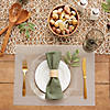 Stone Pvc Doubleframe Placemat 6 Piece Image 4
