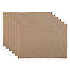 Stone Ribbed Placemat Set/6 Image 1