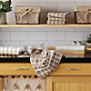 Stone Solid Windowpane Terry Dishtowel 4 Piece Image 4