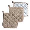 Stone Terry Potholder (Set Of 3) Image 1