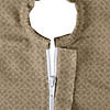 Stone Tonal Lattice Print Outdoor Tablecloth With Zipper 60X84" Image 4
