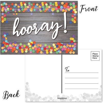Stonehouse Collection Assorted Congratulation Postcards - 4 x 6 Image 2