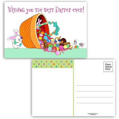 Stonehouse Collection Assorted Easter Postcards - 4 x 6 Inch - 40 Postcards (Assorted) Image 1