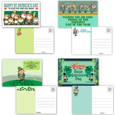 Stonehouse Collection Assorted St Patricks Day Postcards - 4 x 6 Inch - 40 (Assorted) Image 1