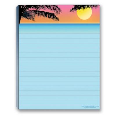 Stonehouse Collection Beach Notepad Pack - 4 Assorted Beach Notepads - USA Made Image 3