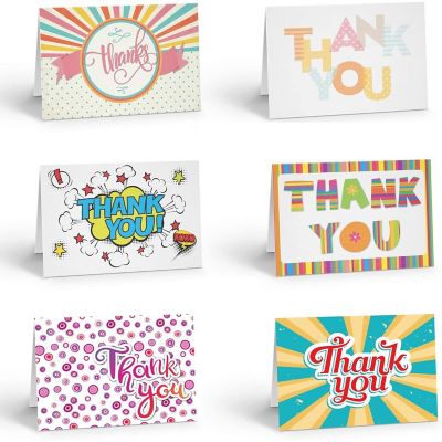 Stonehouse Collection Blank Note Cards Boxed Assorted Thank You Card With Envelope (Assorted) Image 1