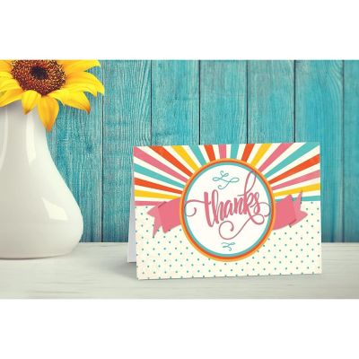 Stonehouse Collection Blank Note Cards Boxed Assorted Thank You Card With Envelope (Assorted) Image 1