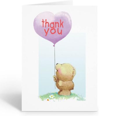 Stonehouse Collection Cute Assorted Thank You Note Cards - Boxed Set Cute Bears (Assorted) Image 3