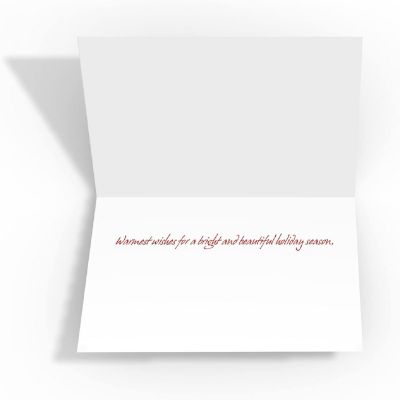 Stonehouse Collection Santa's Red Truck Christmas Card - Red Rocks, Sedona Arizona Image 1