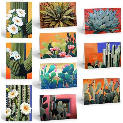 Stonehouse Collection Southwest Note Card  Cactus Note Card (Assorted) Image 1