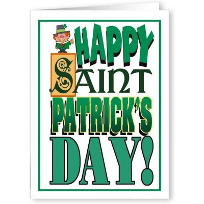 Stonehouse Collection St Patrick's Day Assorted Card Pack - 15 Cards and Envelopes (Assorted) Image 2