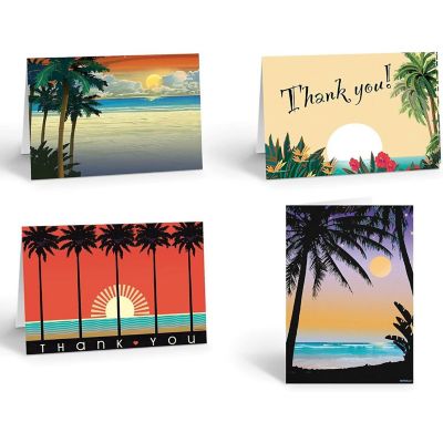Stonehouse Collection Tropical Note Cards - 12 Boxed Cards and Envelopes (Assorted) Image 1