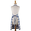 Stonewash Blue Buffalo Check Chef Apron Image 1