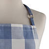 Stonewash Blue Buffalo Check Chef Apron Image 2