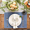 Stonewash Blue Placemat Set, 13X19", 6 Piece Image 3