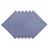 Stonewash Blue Solid Napkin (Set Of 6) Image 1