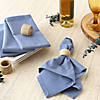 Stonewash Blue Solid Napkin (Set Of 6) Image 4