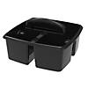 Storex Small Caddy, Black, Pack of 6 Image 1