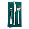 Storm Blue Solid Napkin (Set Of 6) Image 2