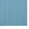 Storm Blue Textured Twill Weave Placemat 6 Piece Image 1