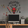 Stranger things hellfire club giant peel & stick wall decals Image 1