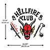 Stranger things hellfire club giant peel & stick wall decals Image 3