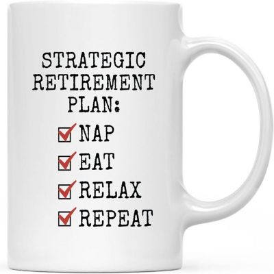 Strategic Retirement Plan Coffee Mug Image 3