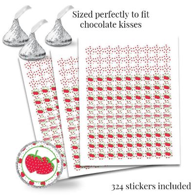 Strawberry Birthday Sticker Bundle 429pc. by AmandaCreation Image 2