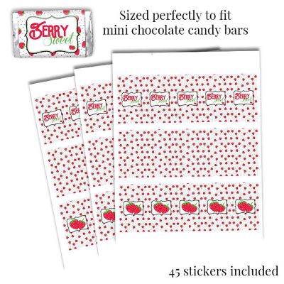 Strawberry Birthday Sticker Bundle 429pc. by AmandaCreation Image 3