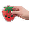 Strawberry Gel Beads Sensory Shapes - 12 Pc. Image 1