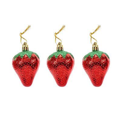Strawberry Ornment Set Image 1