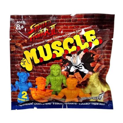 Street Fighter II M.U.S.C.L.E. Mini-Figure Wave 1  Random 2-Pack Image 1