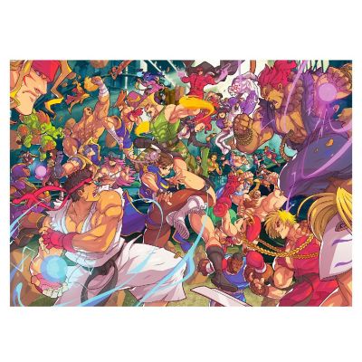 Street Fighter Time for Battle 1000 Piece Jigsaw Puzzle Image 1