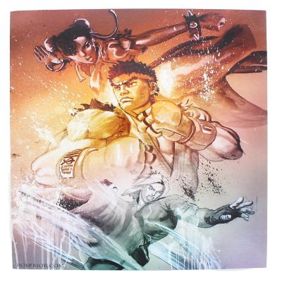 Street Fighter V Versus Limited Edition 8x10 Inch Art Print by Rob Prior Image 1