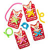Stretchy Pastel Fidget String Valentine Exchanges with Religious Card for 12 Image 1