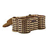 Stripe Bone Shape Toy Basket Large 24X15X9 Image 1