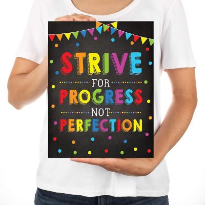 Strive for Progress Not Perfection 8.5x11in Image 3