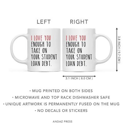 Student Loan Love Mug, 1 Pack Image 3