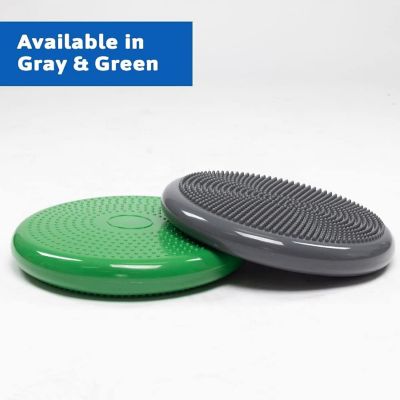 Studico Active Chairs Wobble Seat Cushion, 13.39" Diameter / Gray Image 1