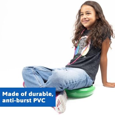 Studico Active Chairs Wobble Seat Cushion, 13.39" Diameter / Gray Image 3