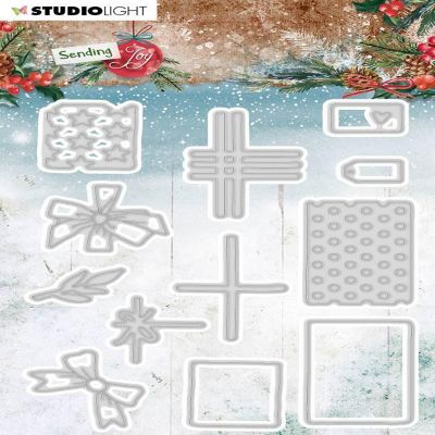 Studio Light SL Cutting Die Build A Gift Sending Joy 98x128mm nr48 Image 1